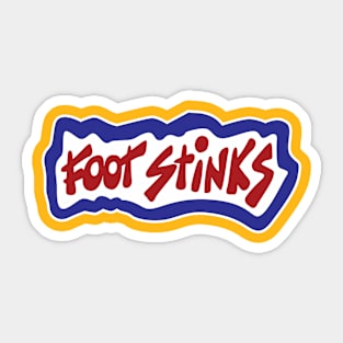 Foot Stinks Sticker